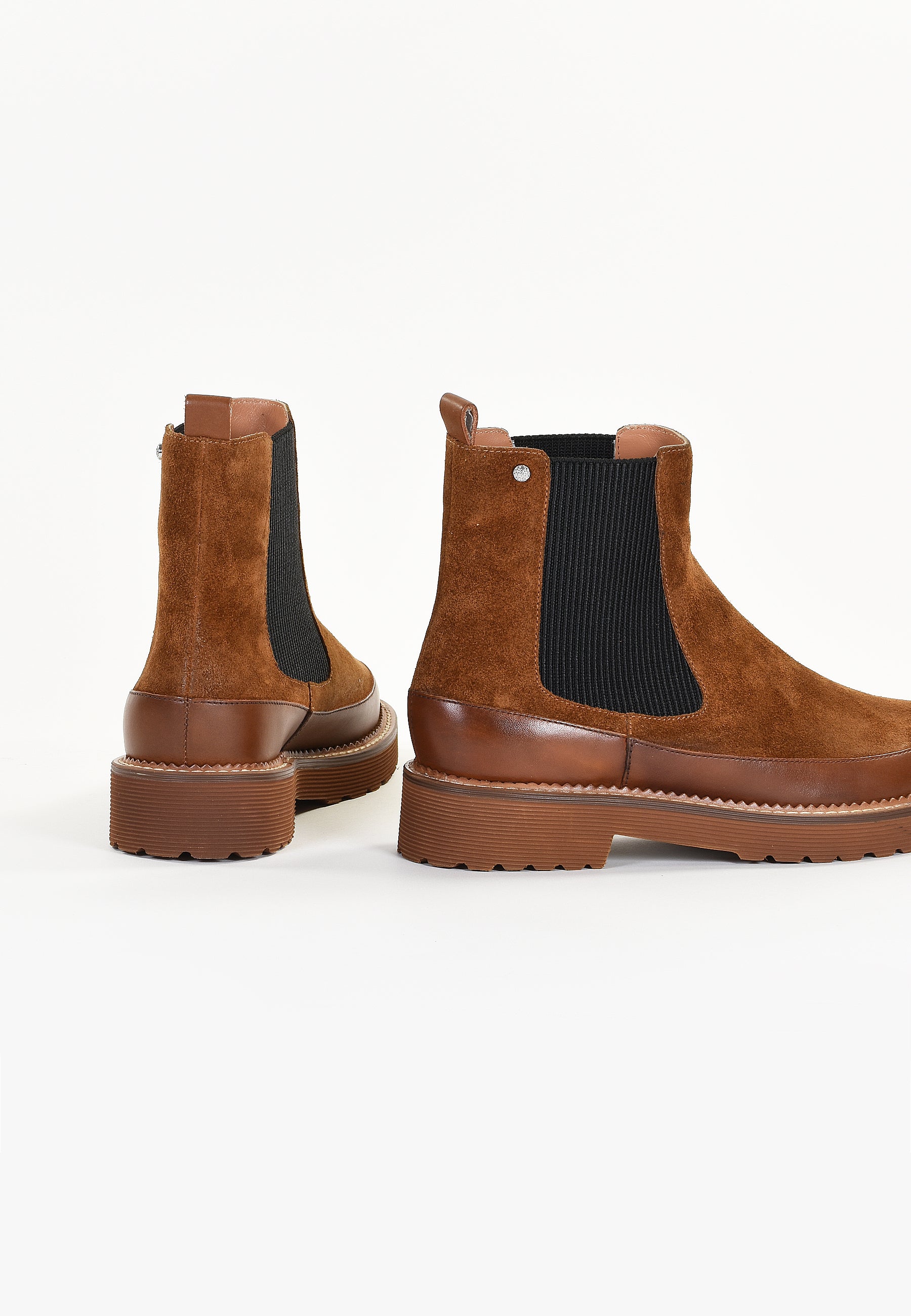 BOTTINES OLIVIA - Cognac