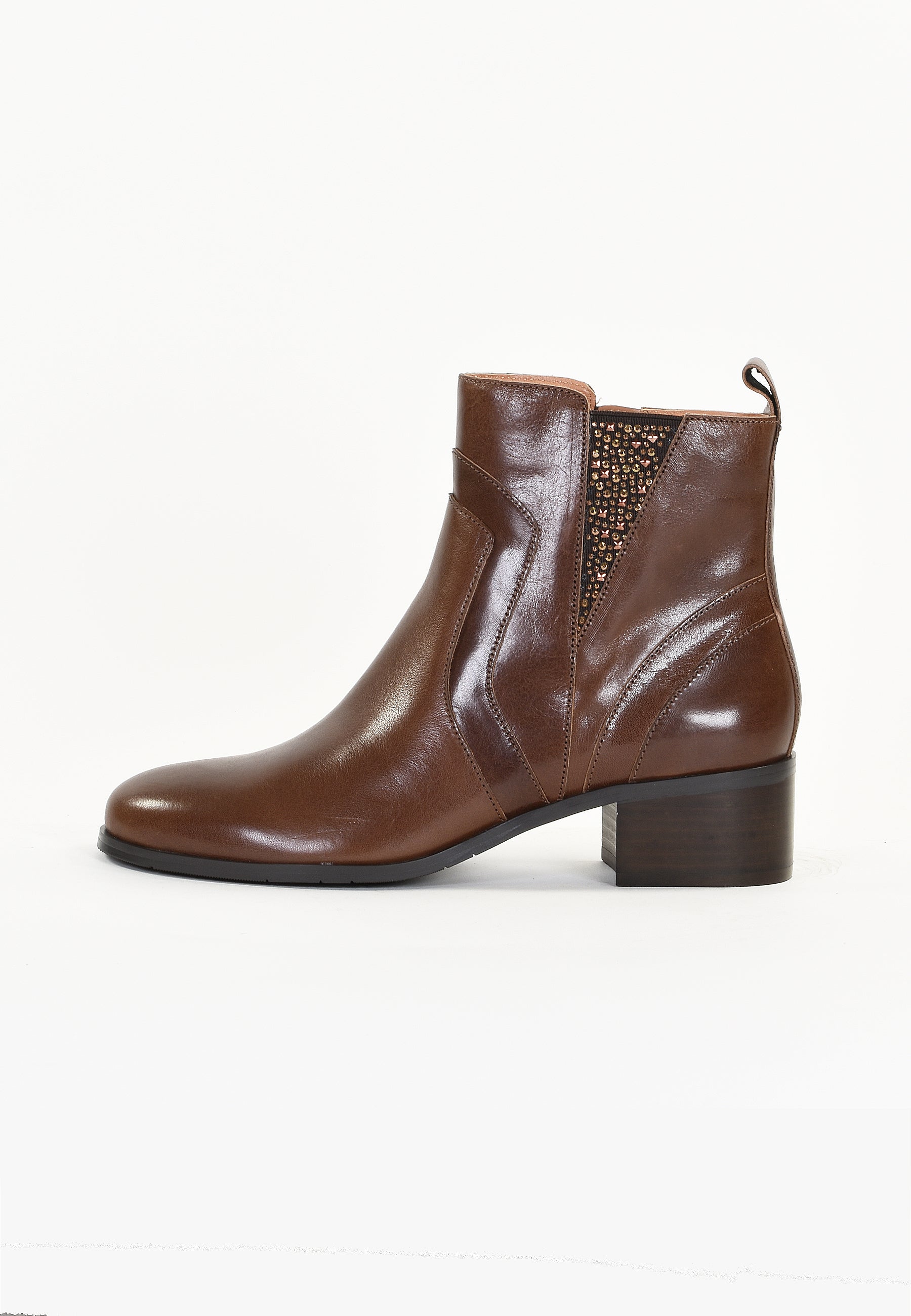 ORION ANKLE BOOTS - BROWN