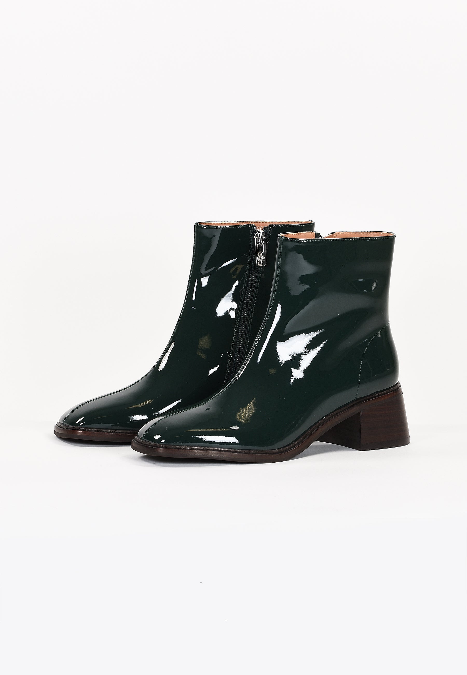 PARIS ANKLE BOOTS - GREEN