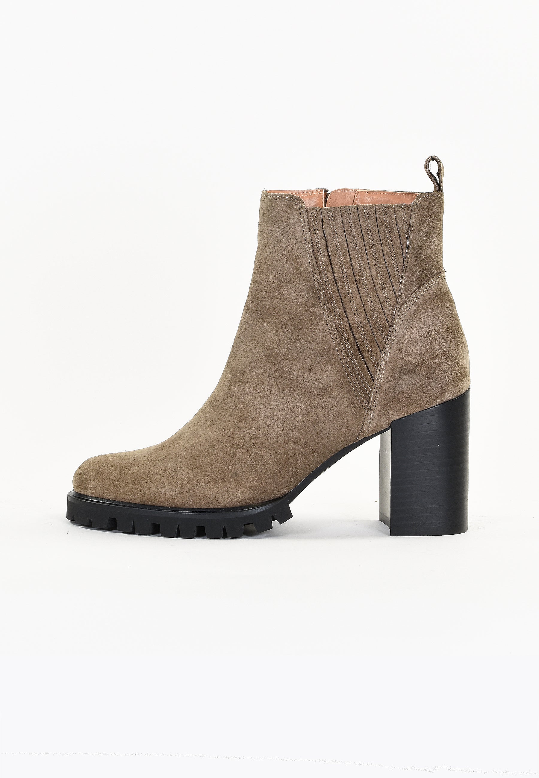 POPPY ANKLE BOOTS - TAUPE
