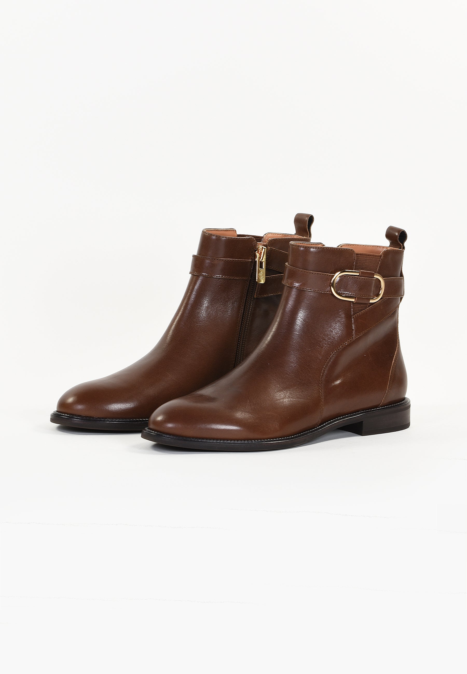 SPIRIT ANKLE BOOTS - BROWN