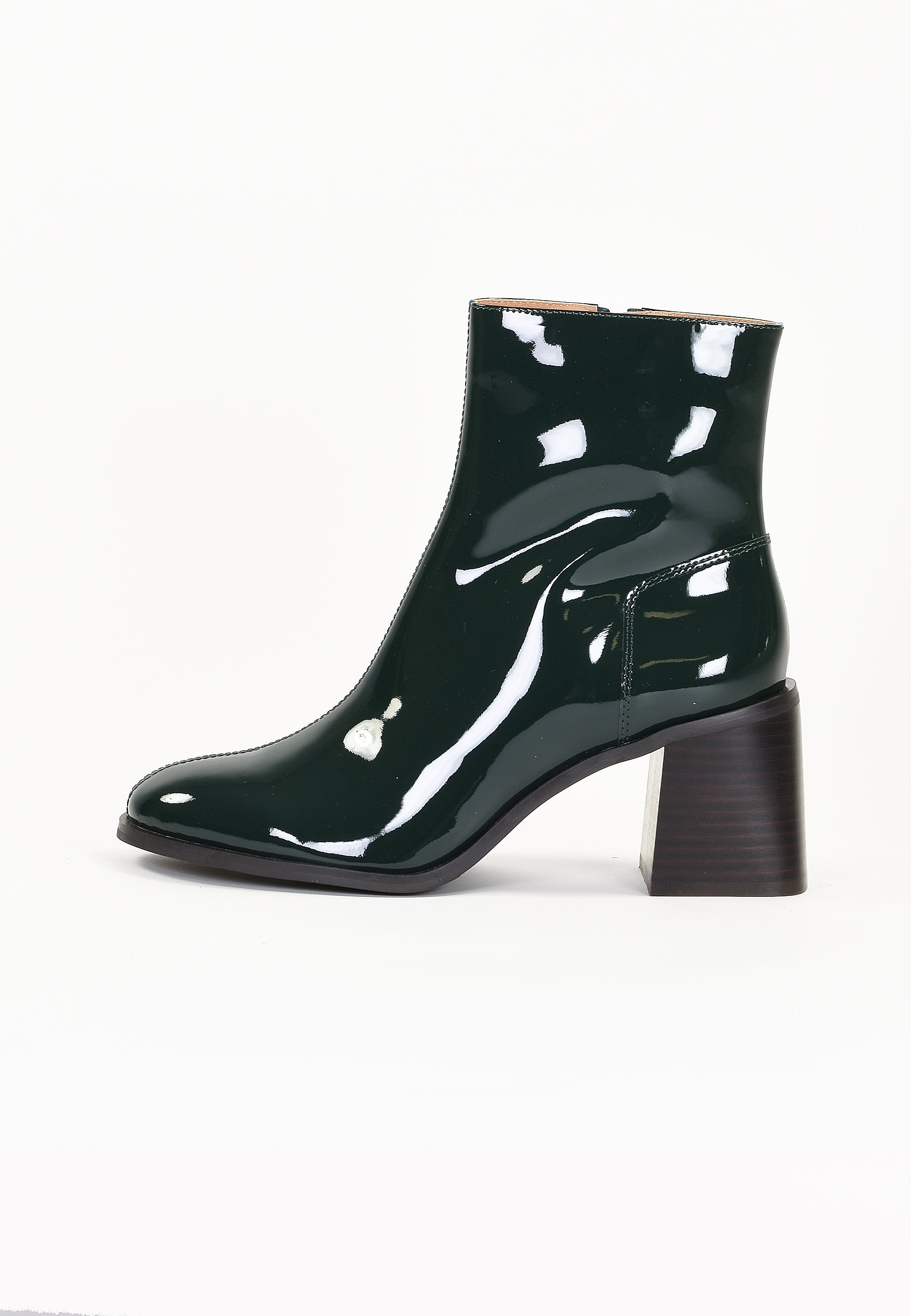 VICTORIA ANKLE BOOTS - GREEN