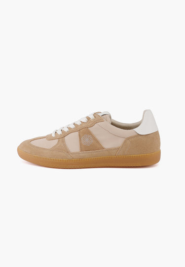 CHERRY - Baskets en cuir Beige