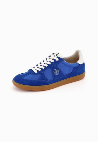 CHERRY - Baskets en cuir Bleu