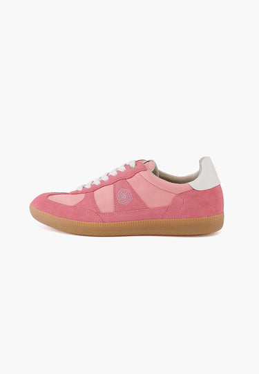 CHERRY - Baskets en cuir Rose