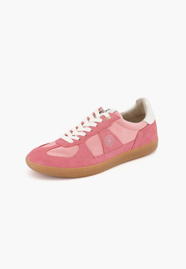 CHERRY - Baskets en cuir Rose