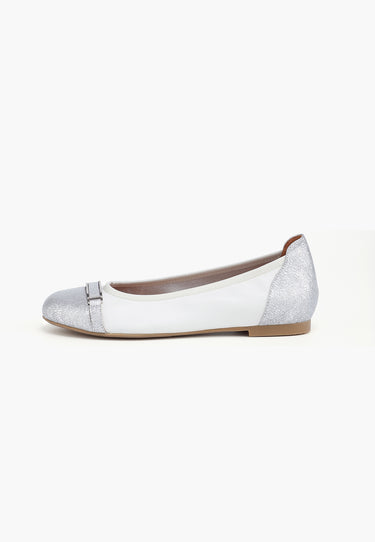 BALLERINES CLARIS  - ARGENT