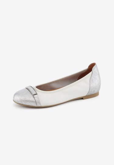 BALLERINES CLARIS  - ARGENT