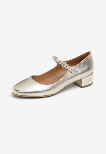 BALLERINES DORIE - PLATINE