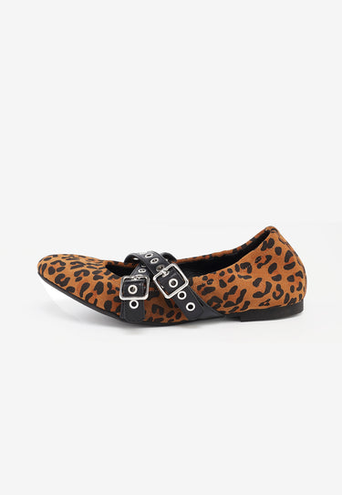 BALLERINES GAIA  - LÉOPARD