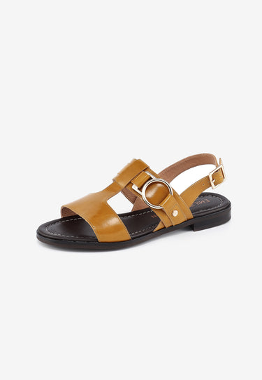SANDALES GRETTA  - OCRE