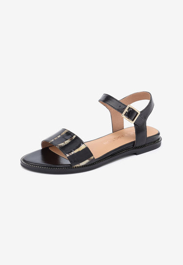 INES SANDALS - BLACK