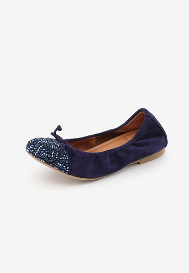 BALLERINES JADE  - MARINE