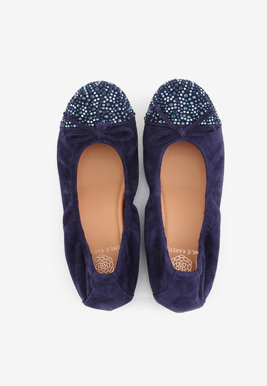 BALLERINES JADE  - MARINE