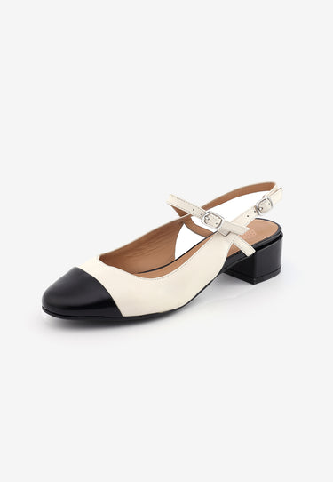 ESCARPINS JENNA  - ÉCRU