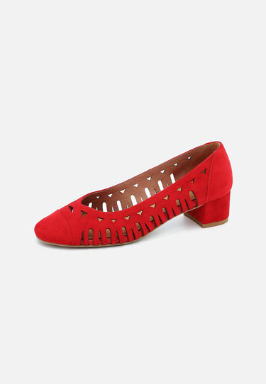 BALLERINES JULIA  - ROUGE