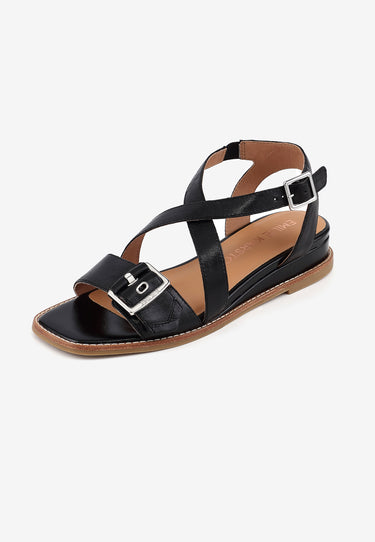 SANDALES LUCIE  - NOIR
