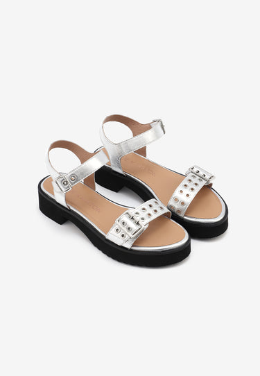 MAELLE SANDALS - SILVER 