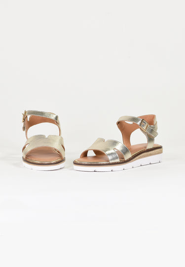 SANDALES MARION  - PLATINE