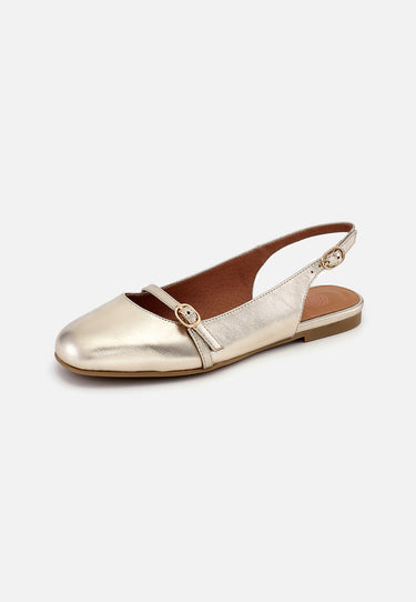 BALLERINES TIFFANY  - PLATINE