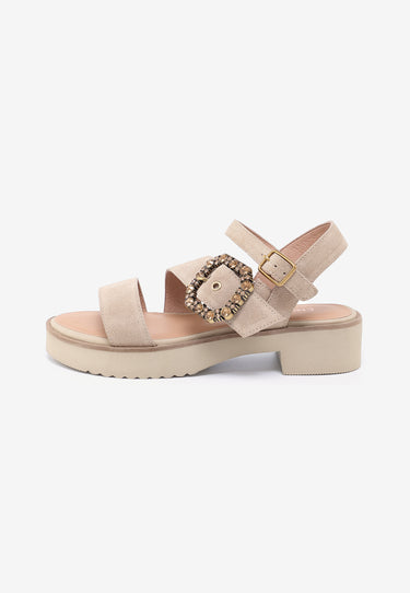 SANDALES VALANCIA  - BEIGE