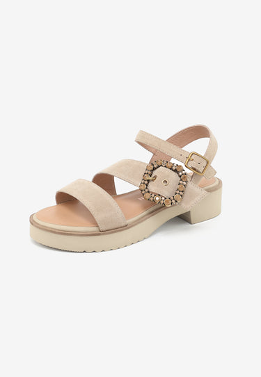 SANDALES VALANCIA  - BEIGE