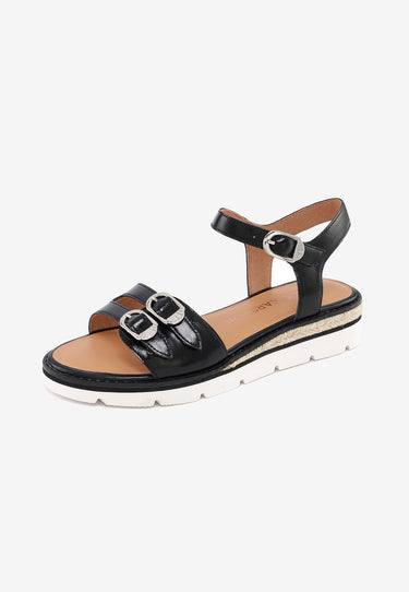 SANDALES XENIA  - NOIR