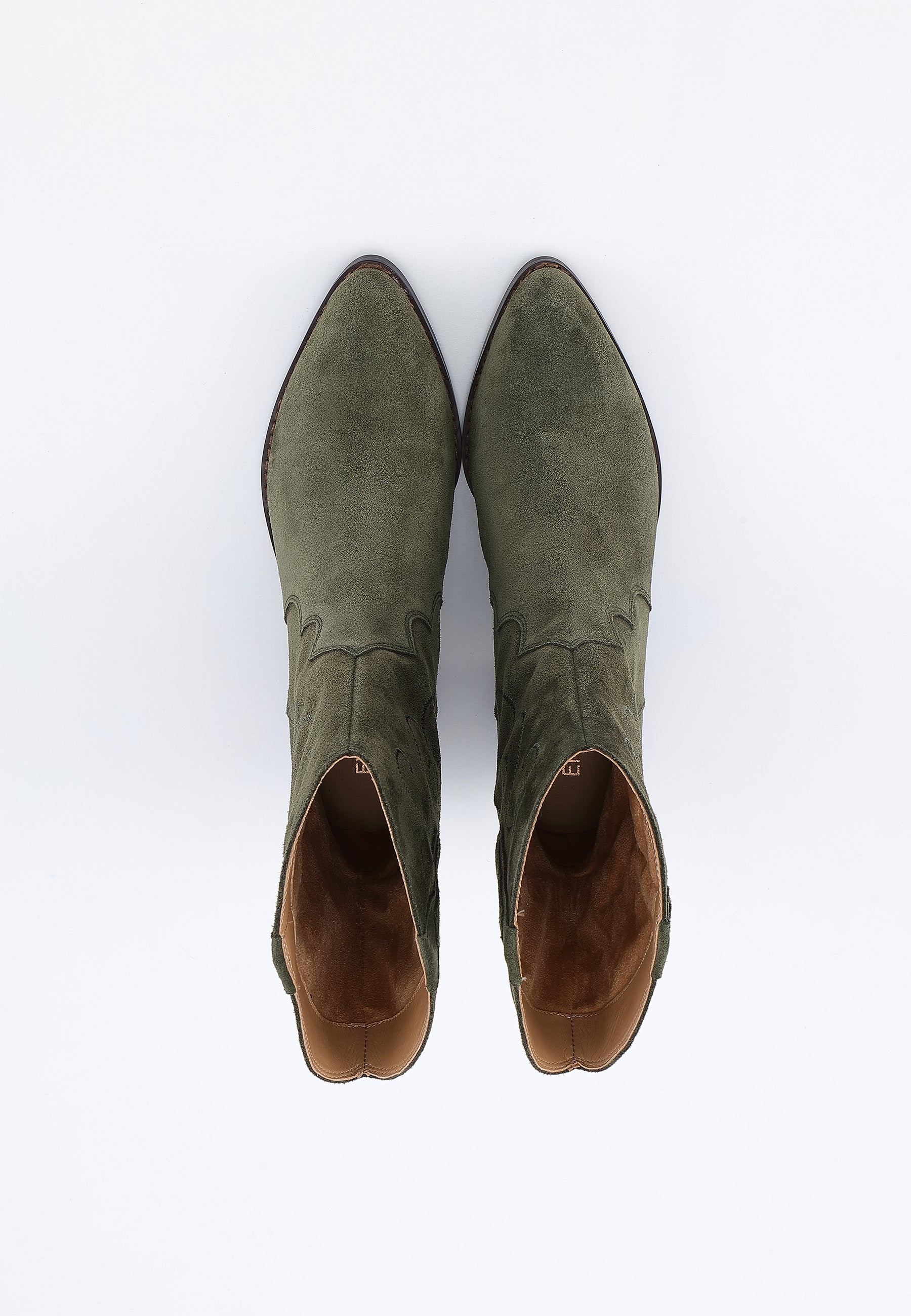 AJISAI ANKLE BOOTS - KHAKI
