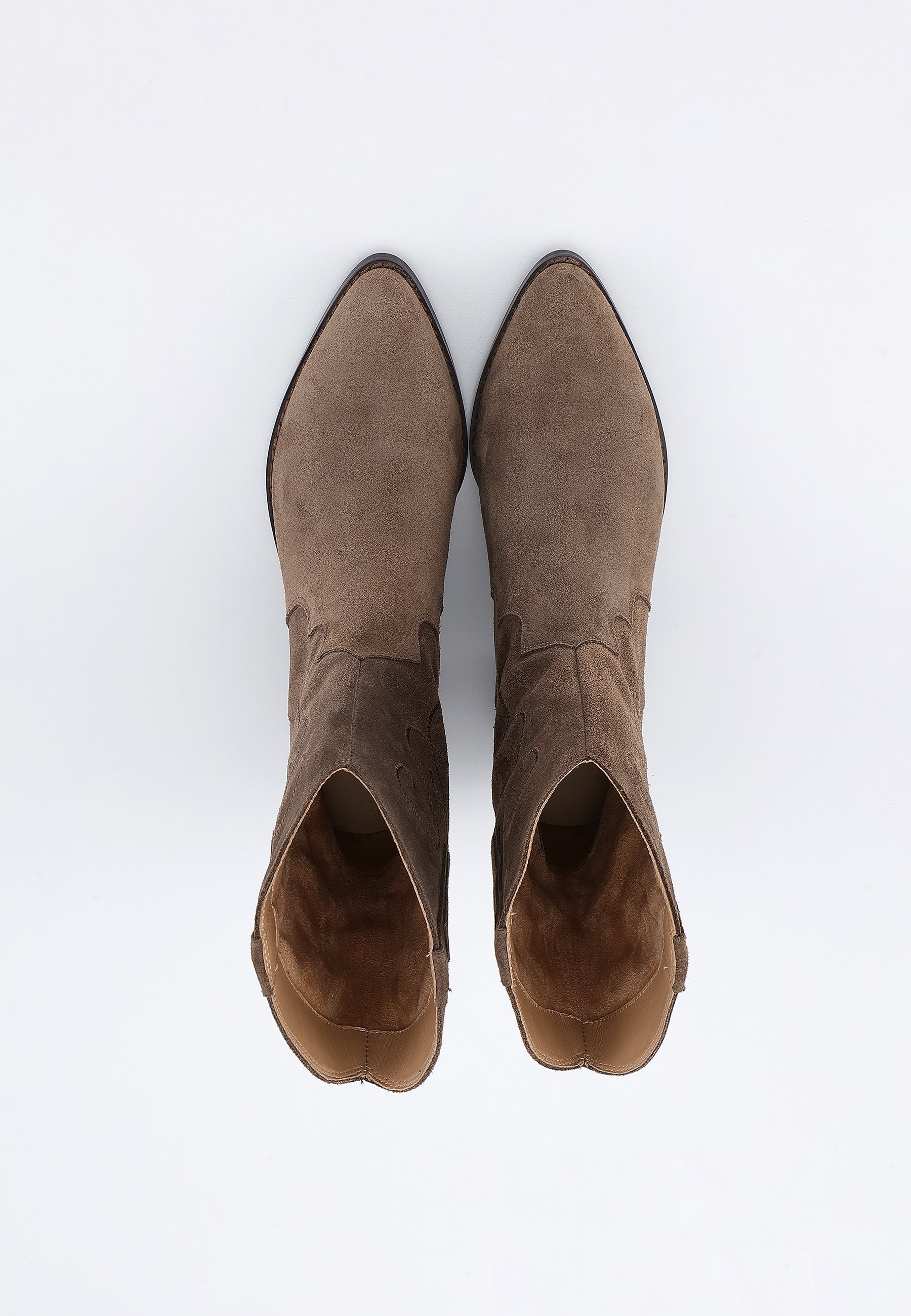 AJISAI ANKLE BOOTS - TAUPE