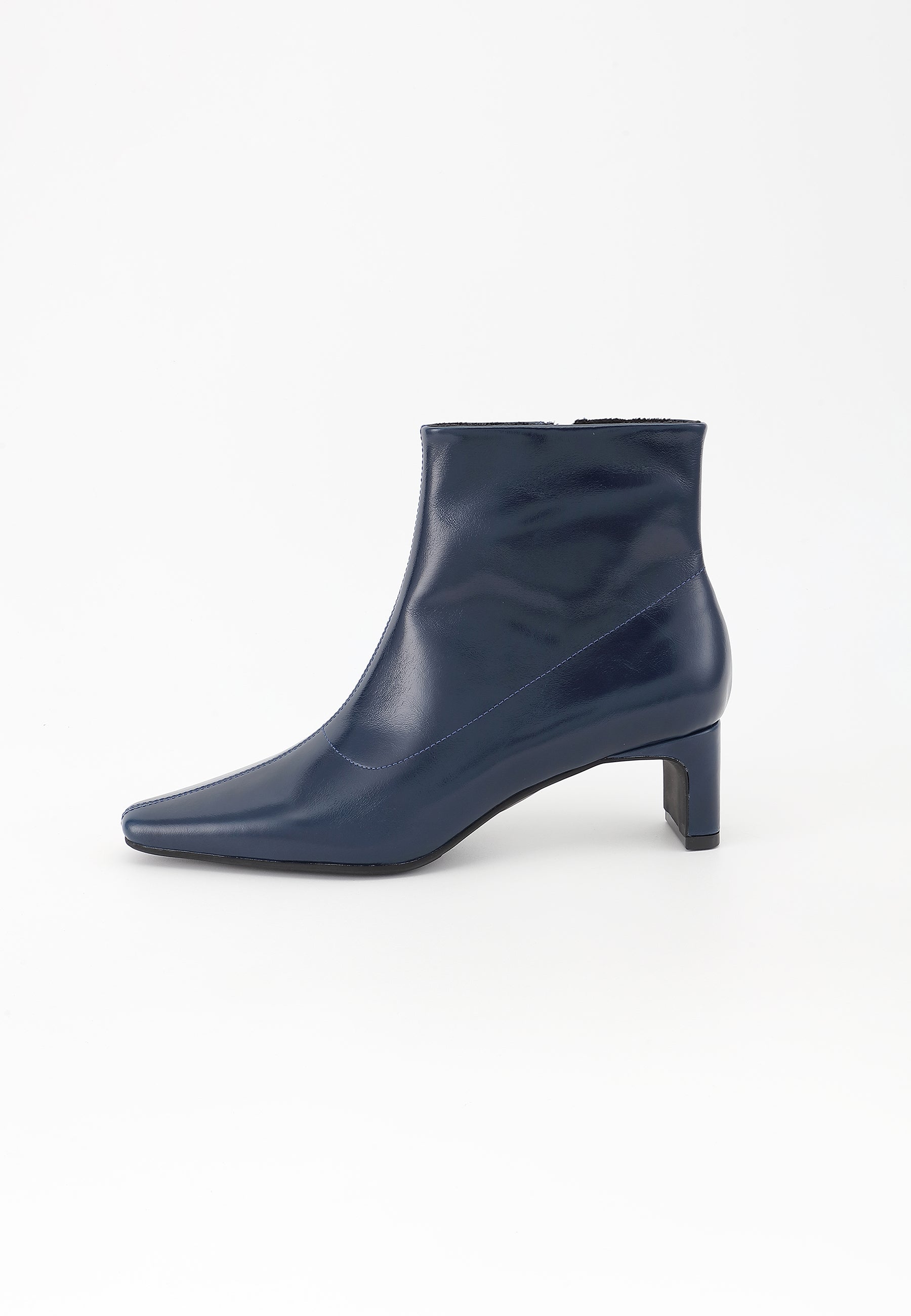 ALIX ANKLE BOOTS - NAVY
