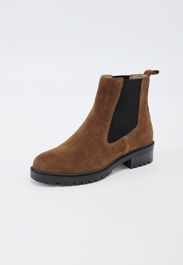 BOTTINES AMALINE - CAMEL