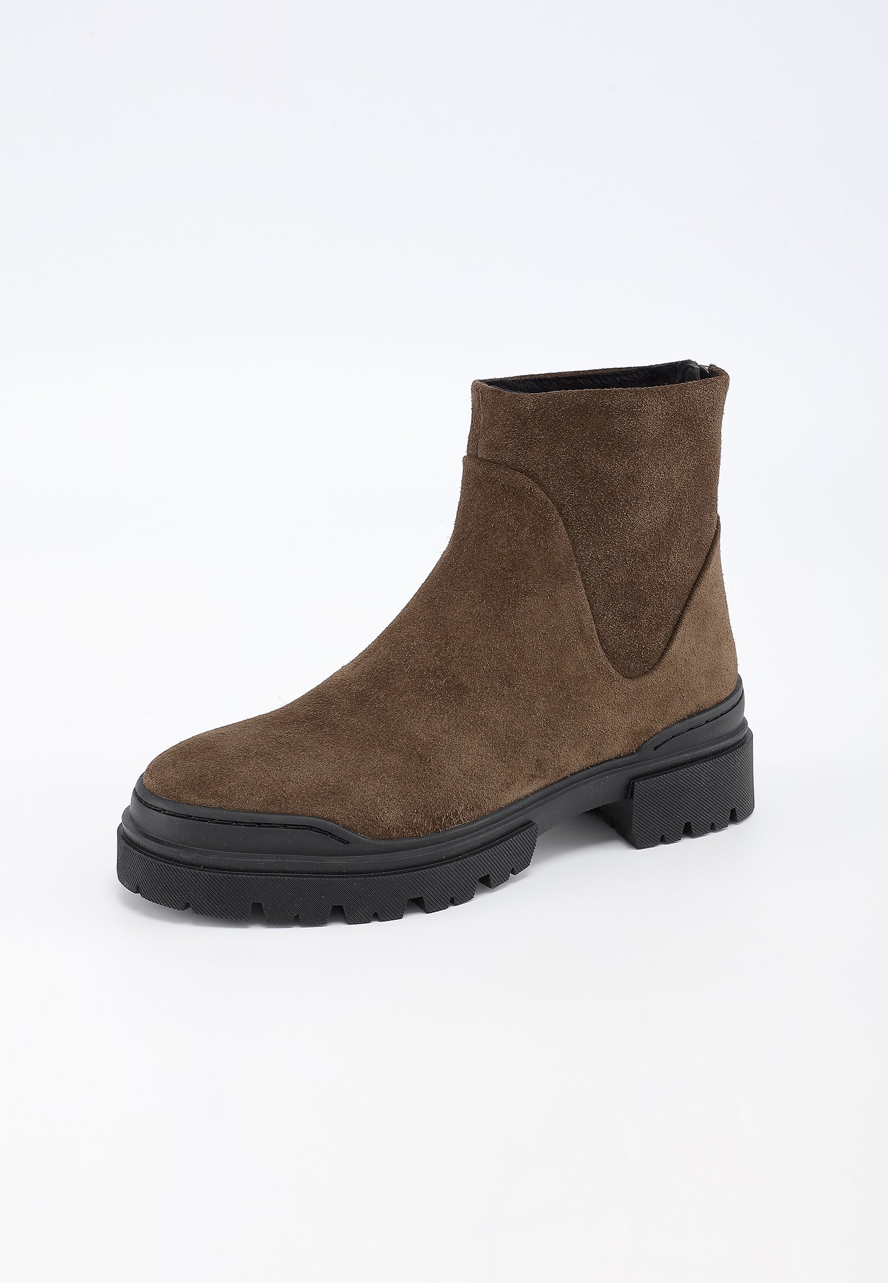AURA ANKLE BOOTS - KHAKI
