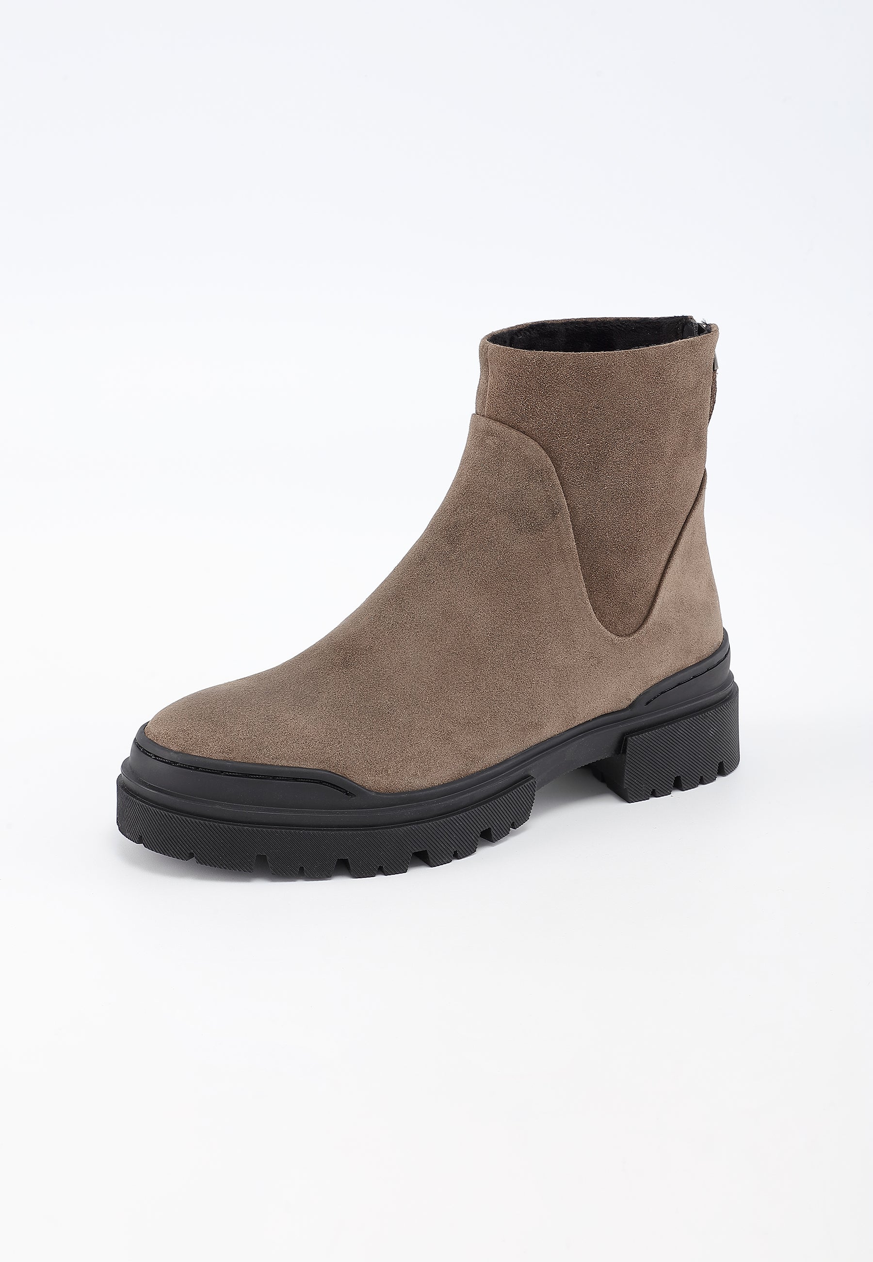 AURA ANKLE BOOTS - TAUPE