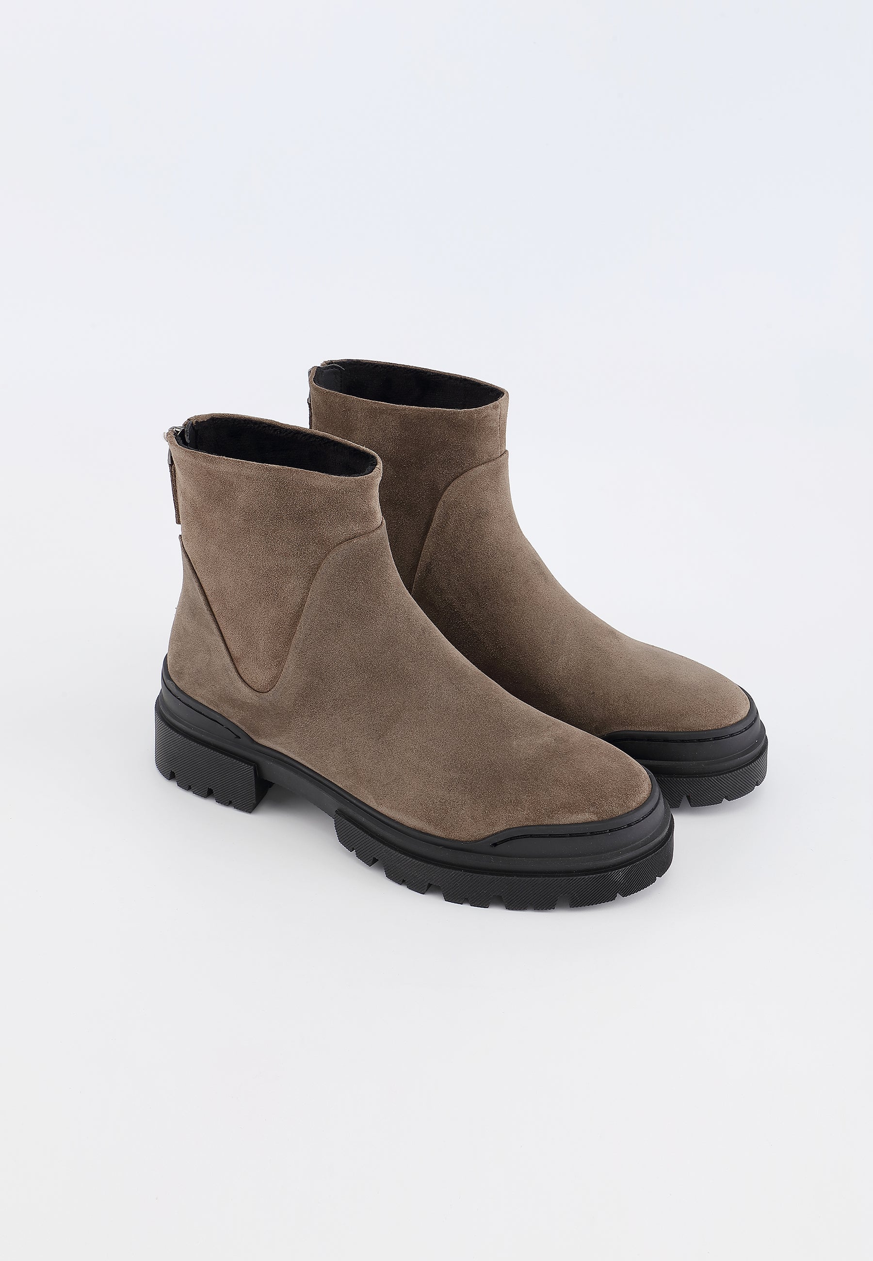 AURA ANKLE BOOTS - TAUPE