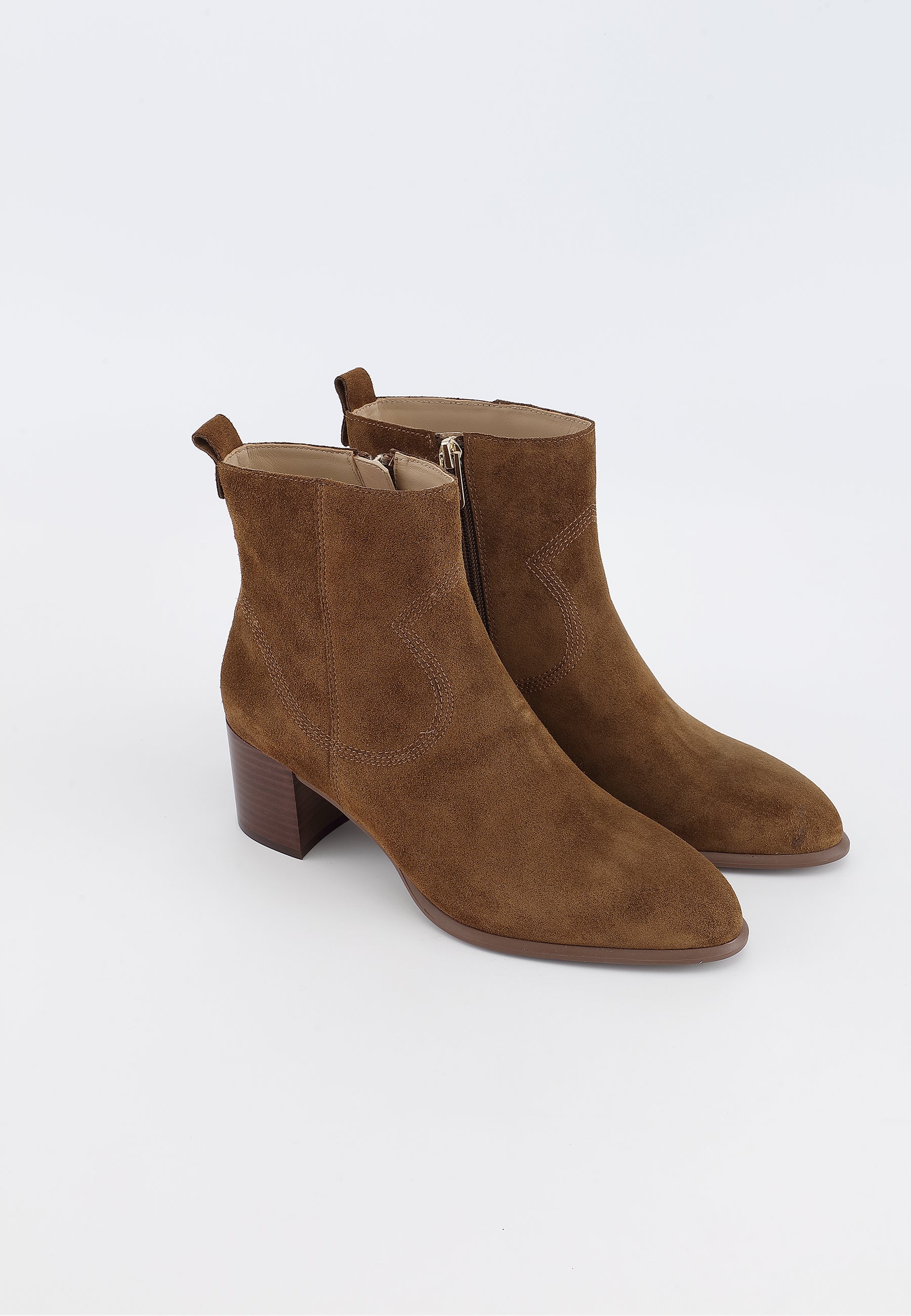 BOTTINES AURELIE - CAMEL