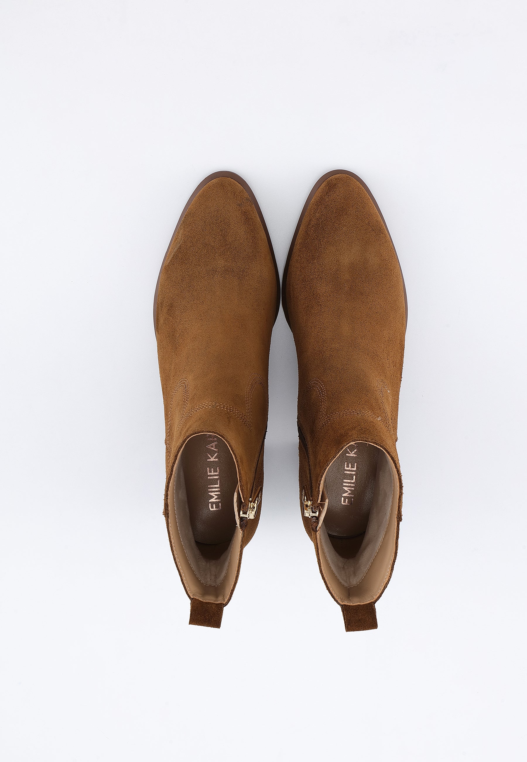 BOTTINES AURELIE - CAMEL