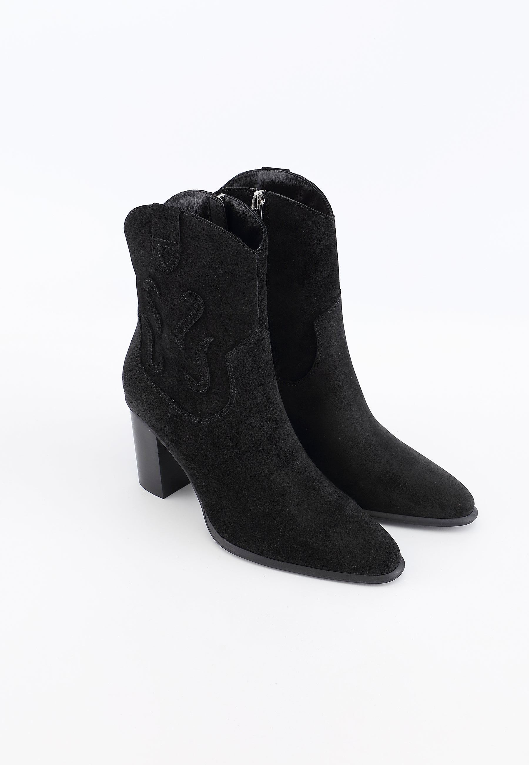 AZALEE ANKLE BOOTS - BLACK