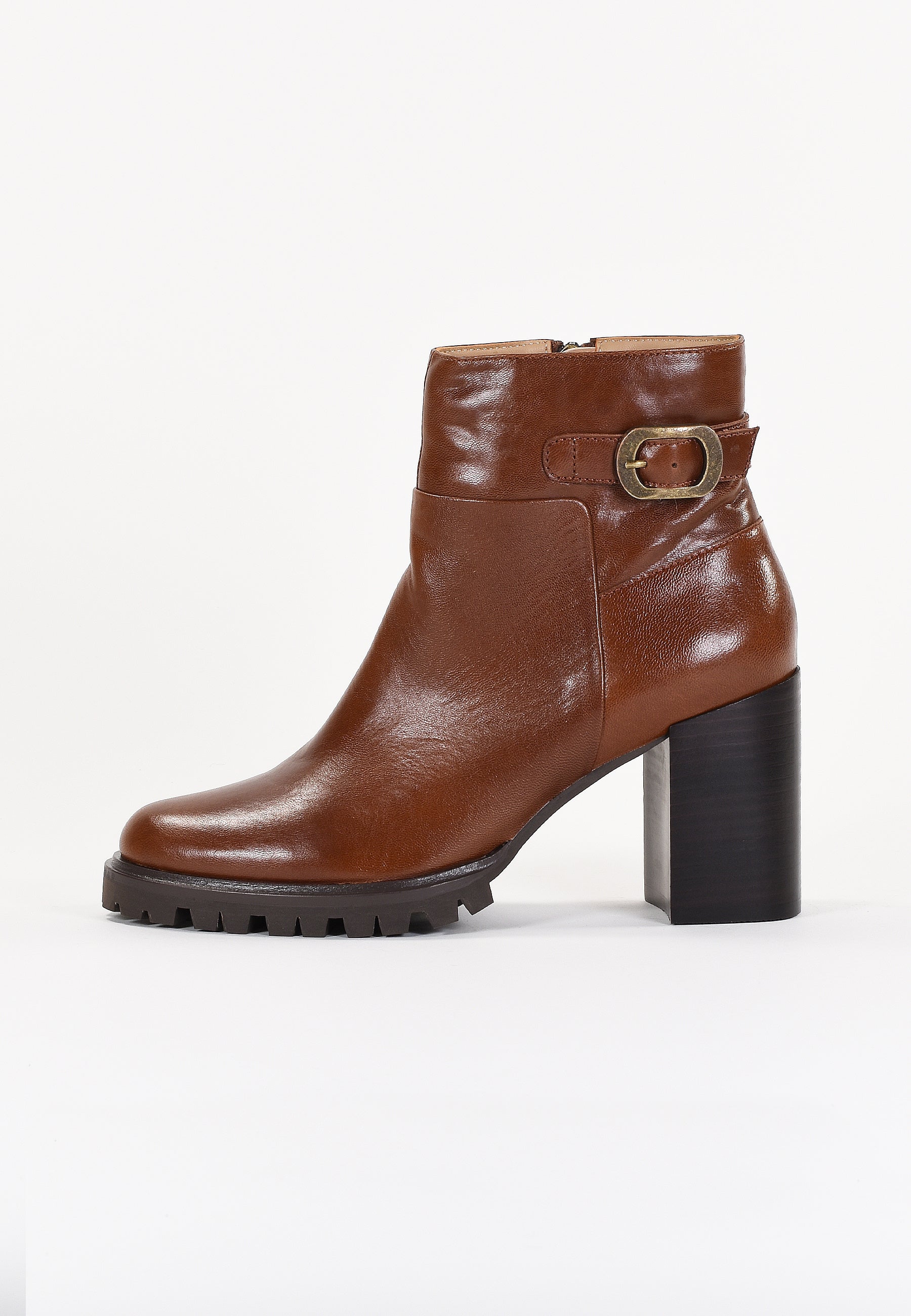BOTTINES CAELIA - MARRON