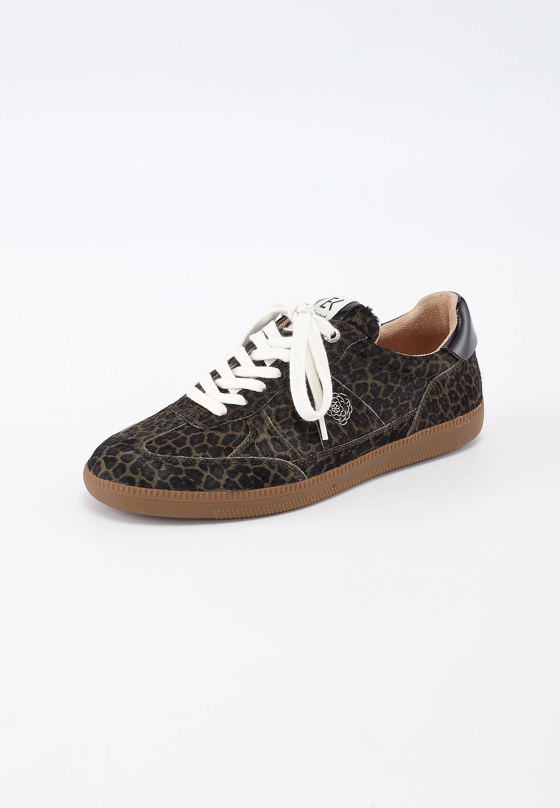 BASKETS CHERRY - LEOPARD KAKI