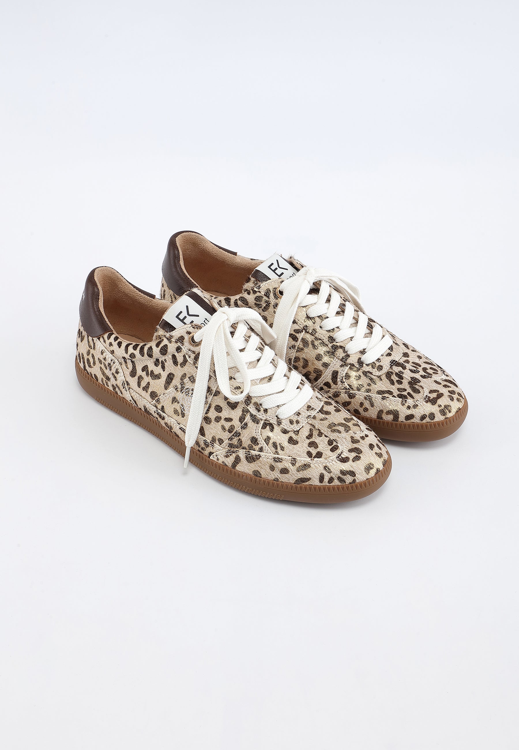BASKETS CHERRY - LEOPARD TAUPE