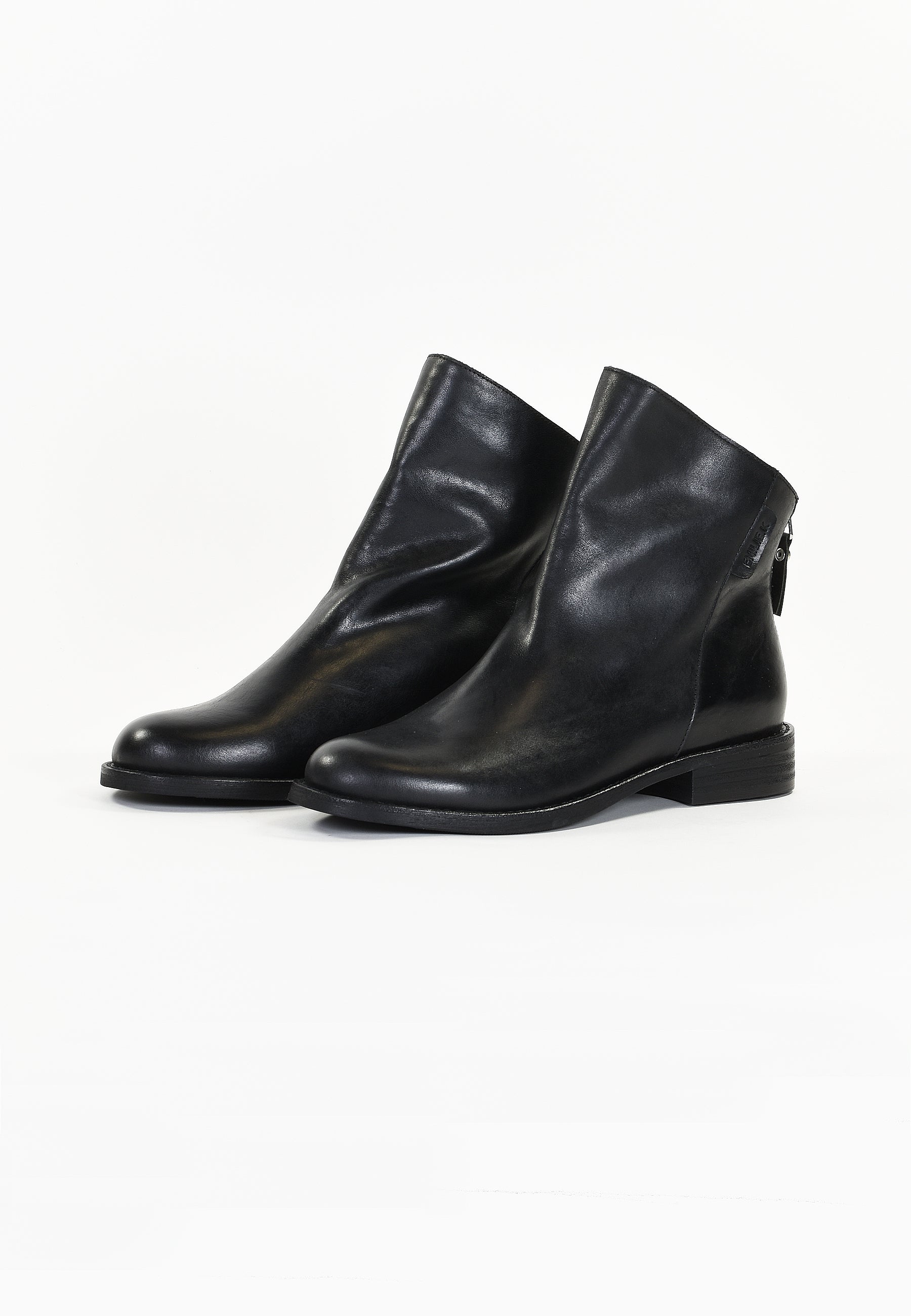 BOTTINES CHRYS - NOIR LISSE