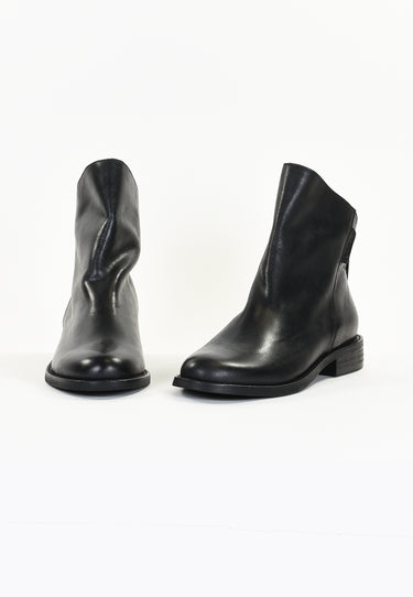 BOTTINES CHRYS - NOIR LISSE