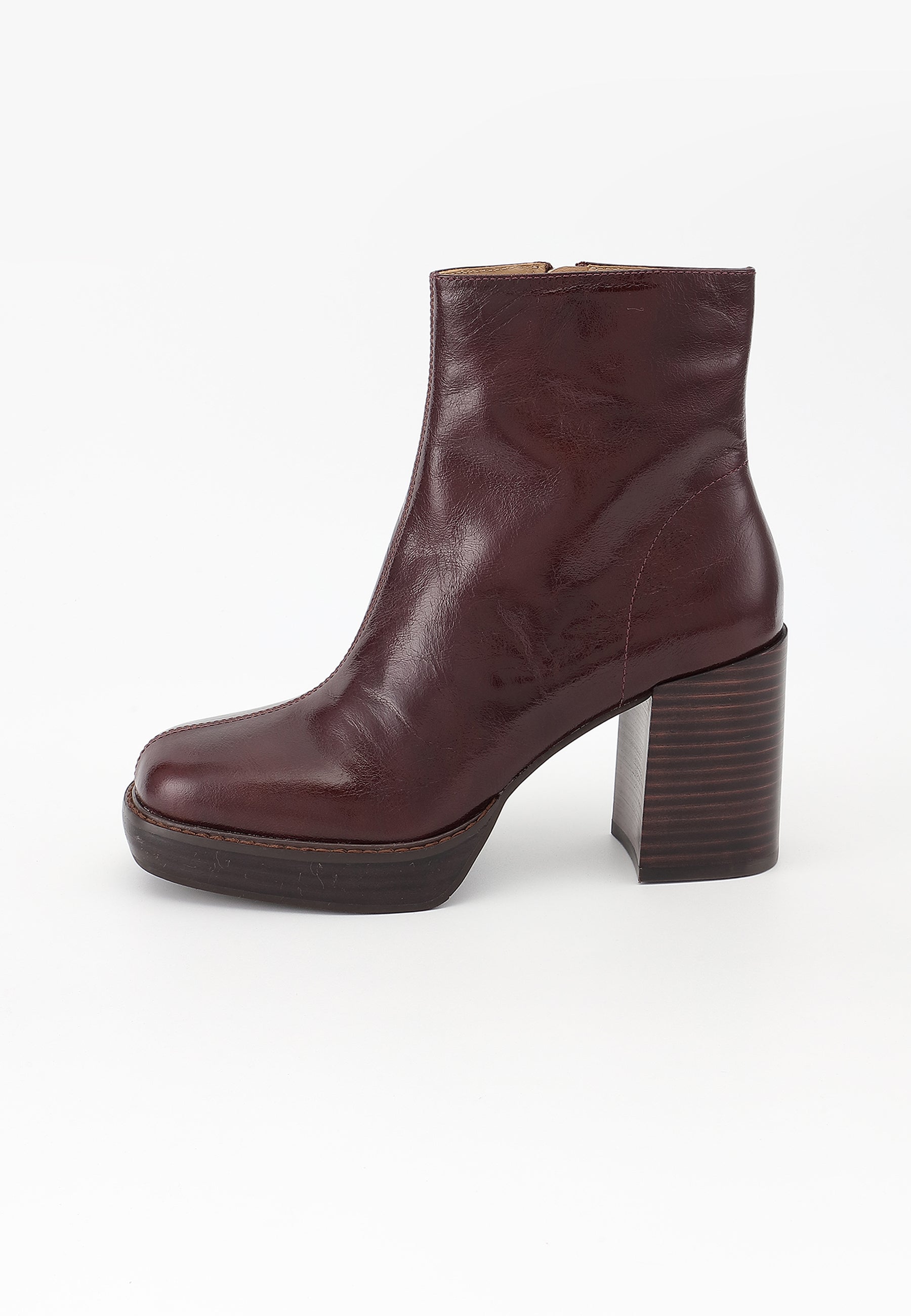 CLEA ANKLE BOOTS - BROWN