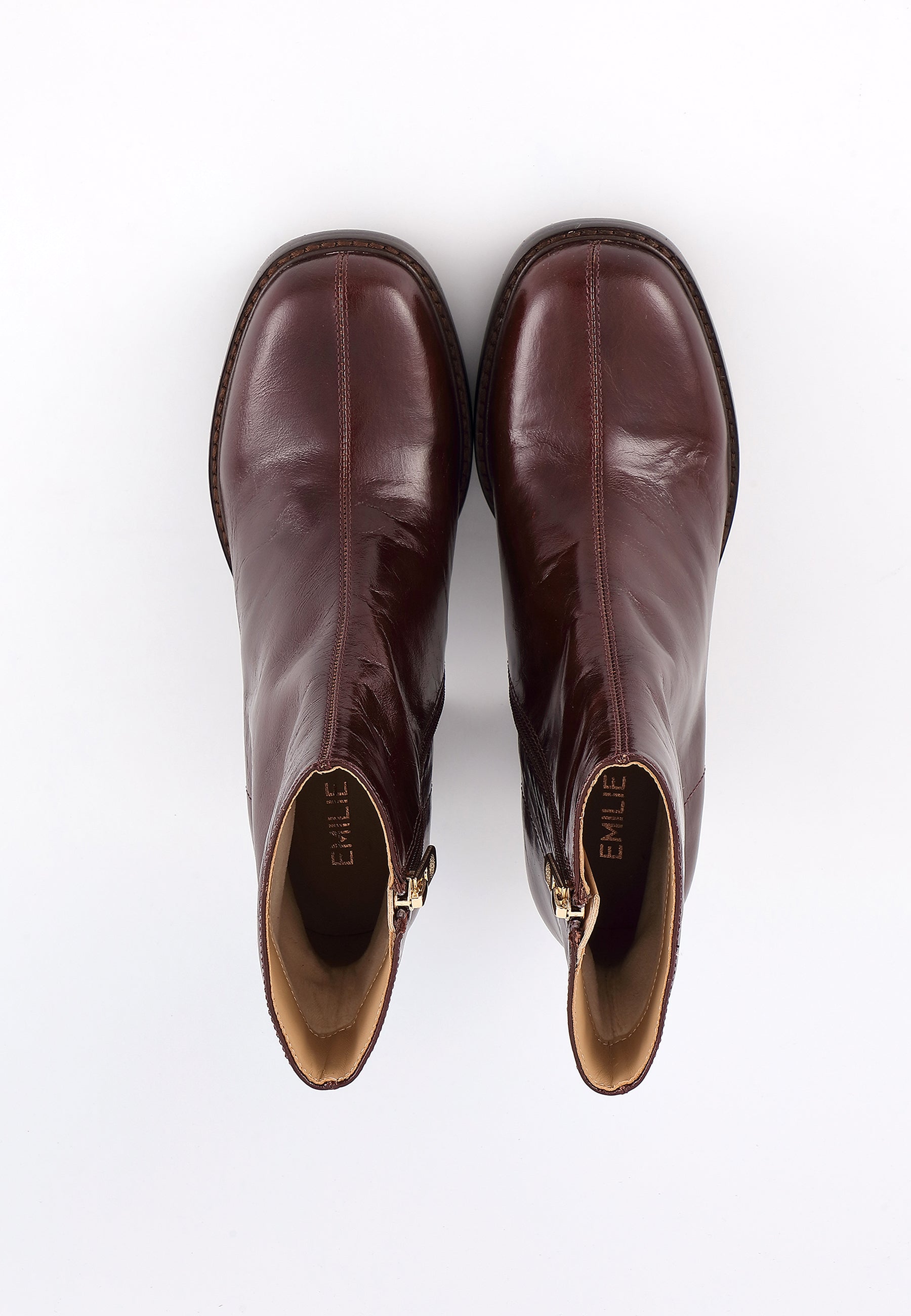 CLEA ANKLE BOOTS - BROWN