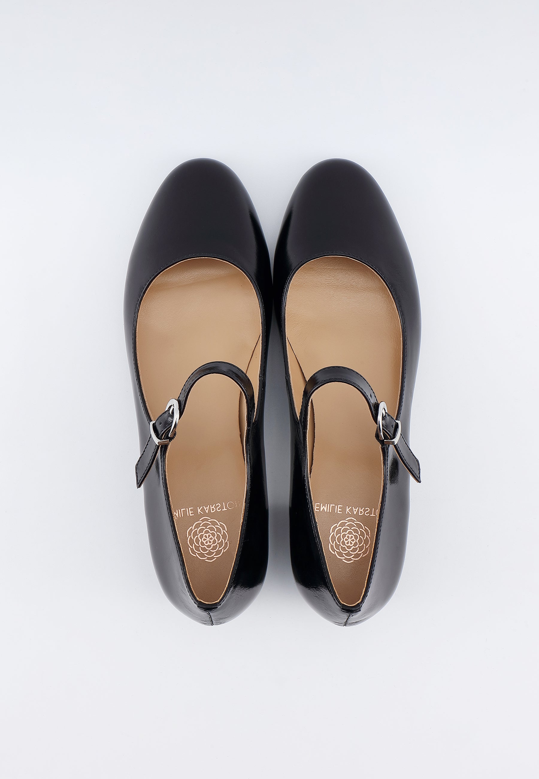 BALLERINES DORIE - NOIR LISSE
