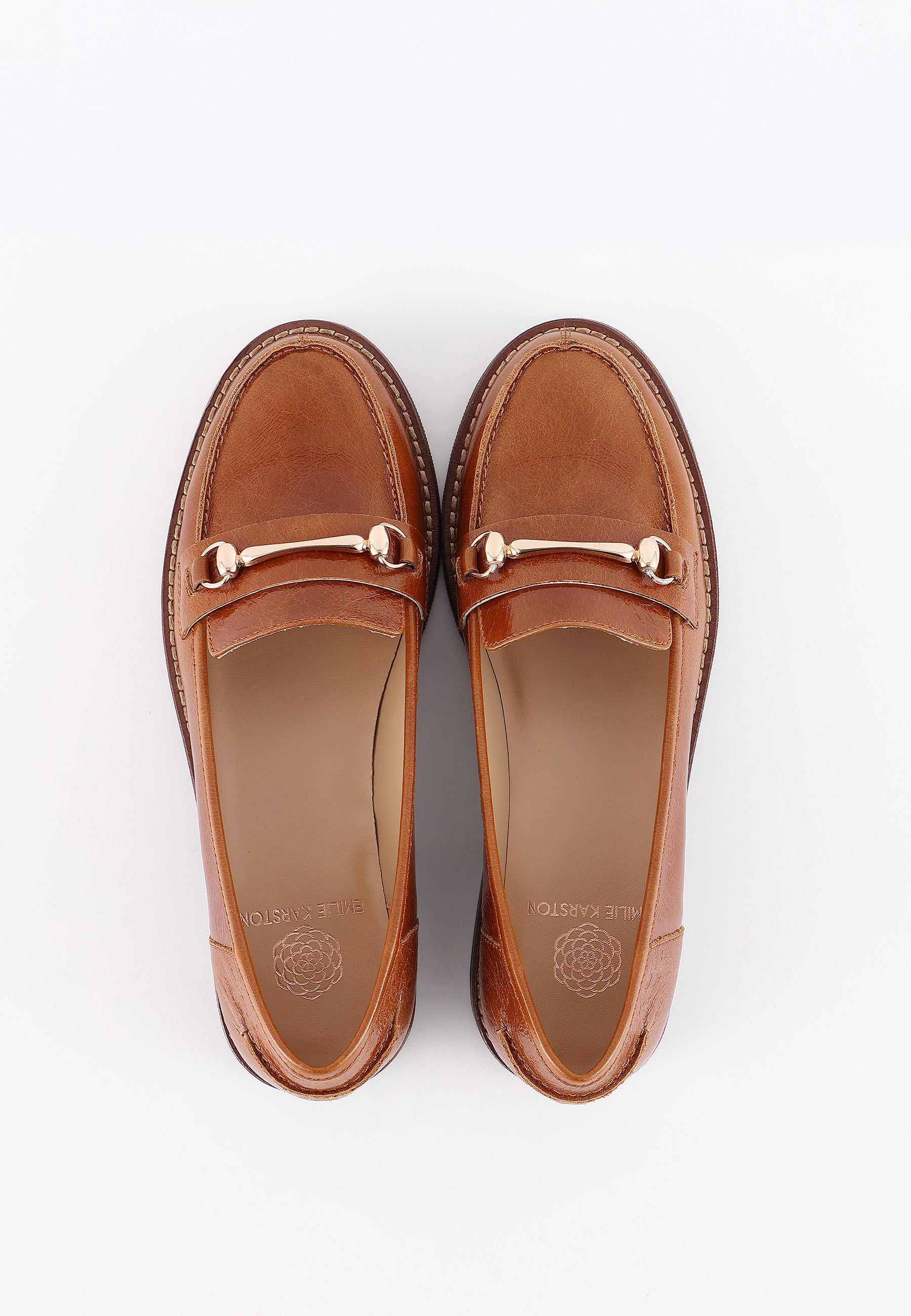 HAMPTON LOAFERS - COGNAC