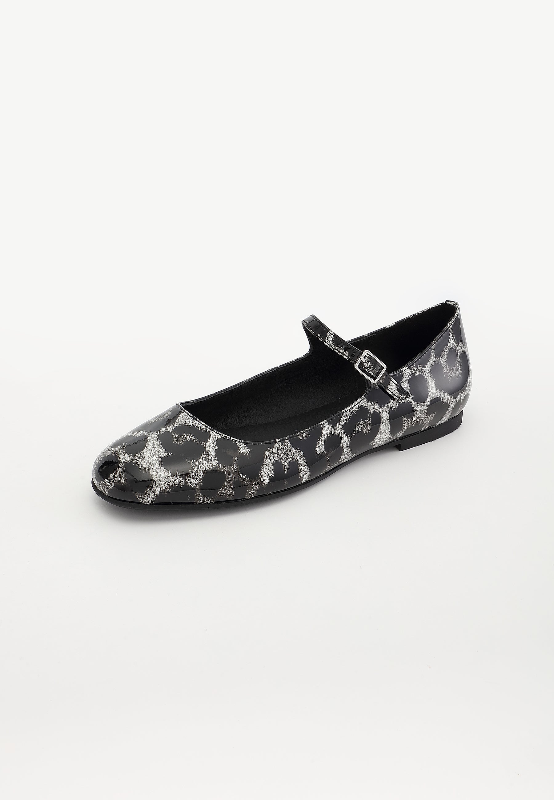 BALLERINES LAELIA - LÉOPARD NOIR