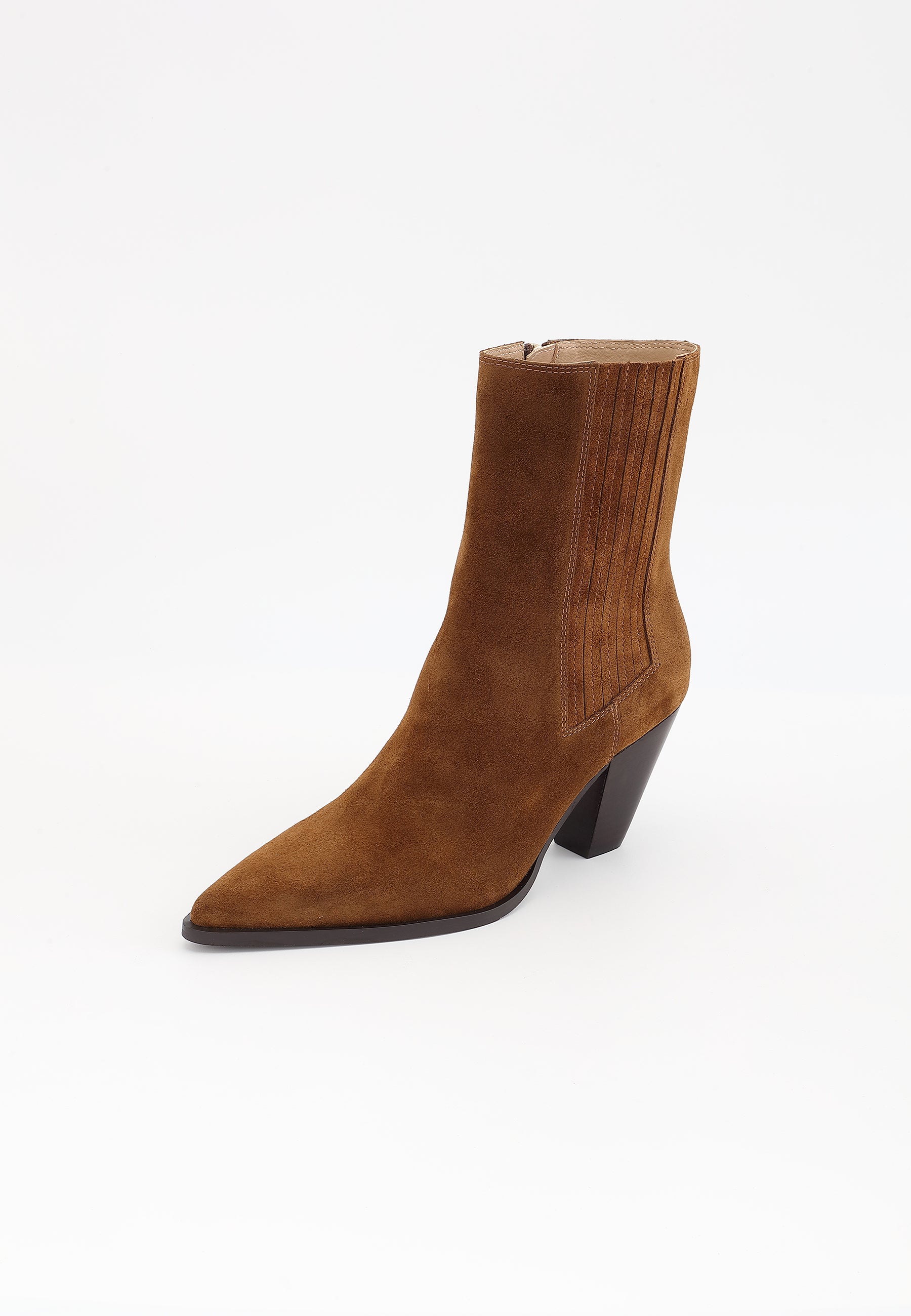 LAURENCE ANKLE BOOTS - CAMEL