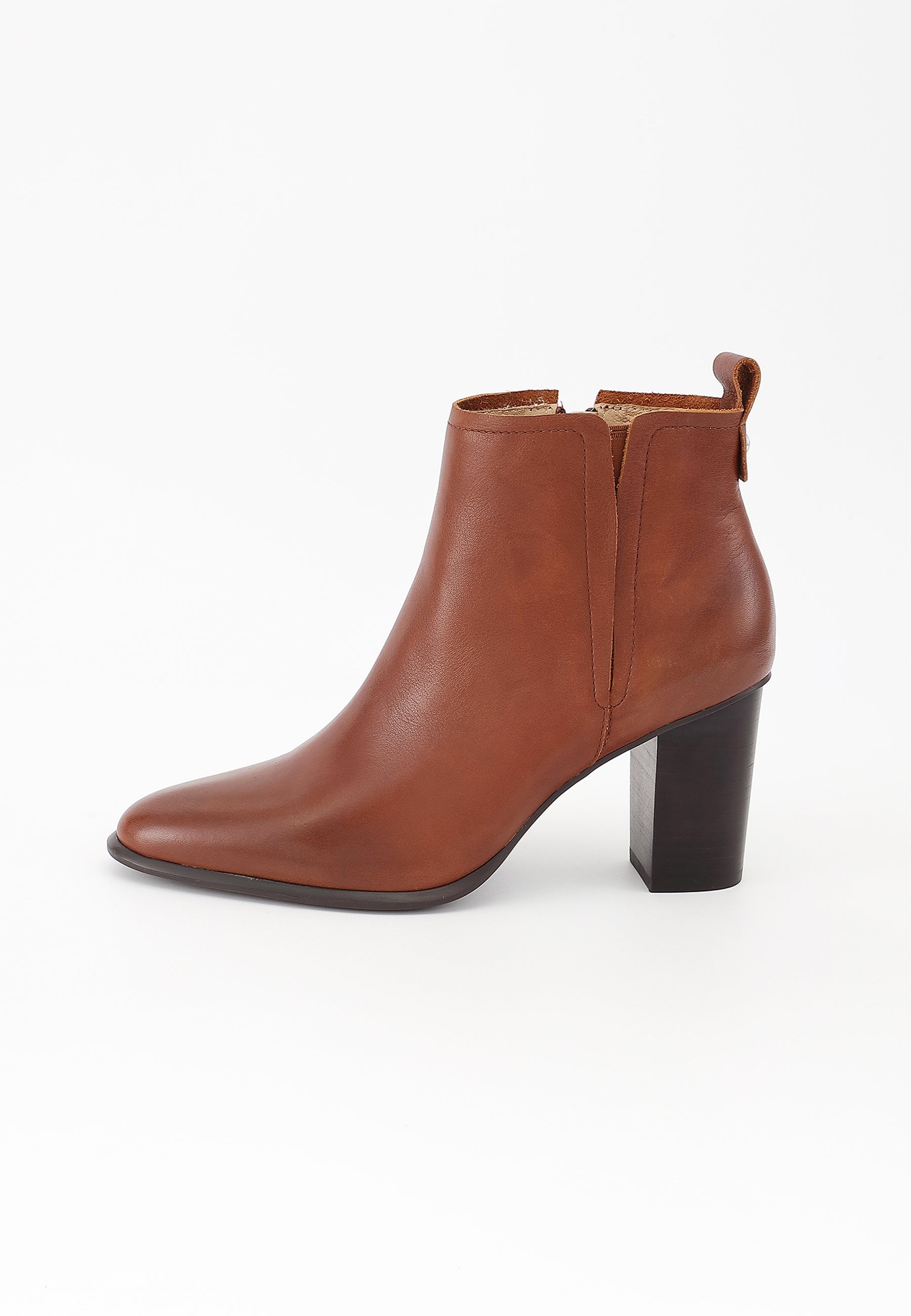 LEIA ANKLE BOOTS - BROWN