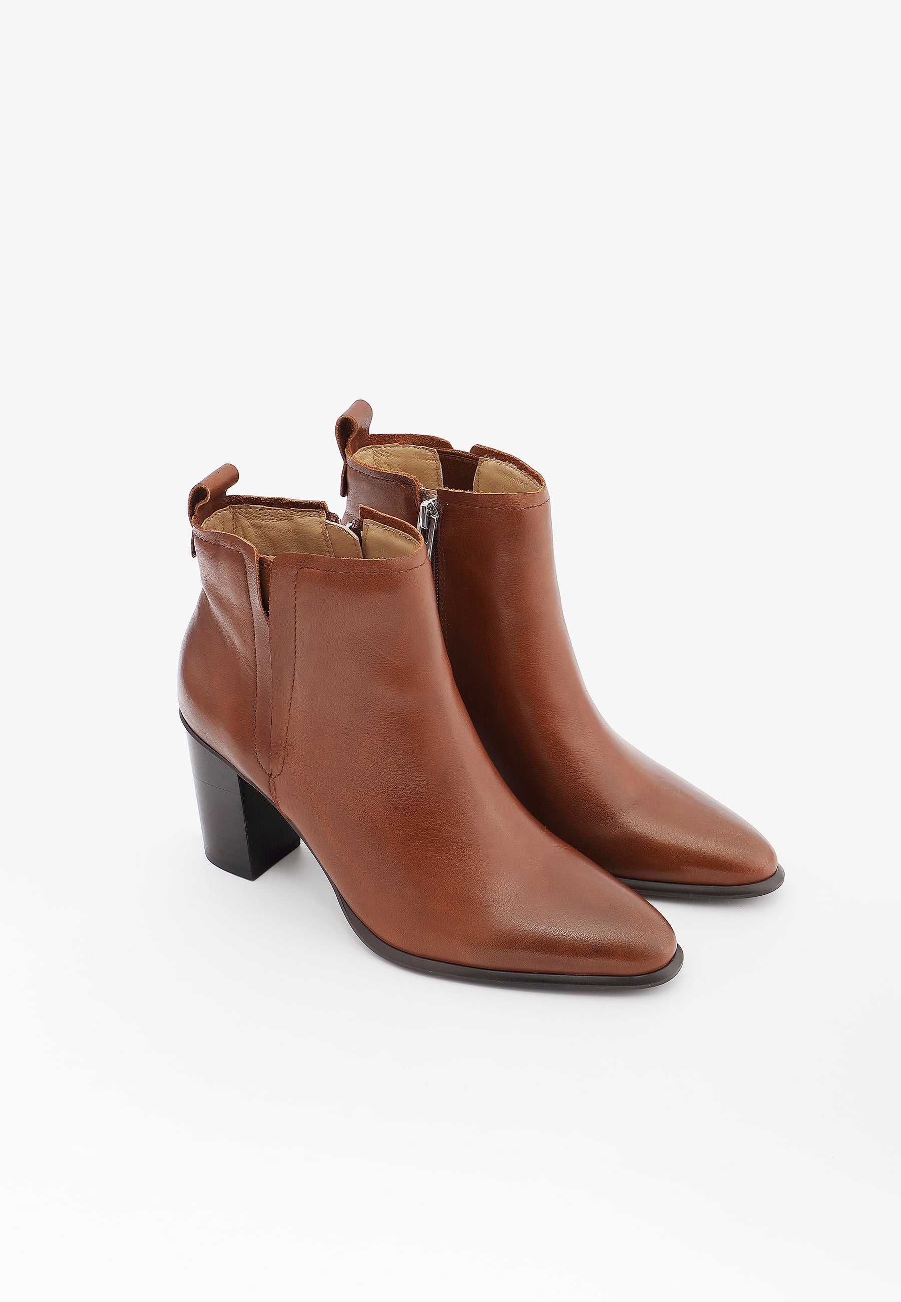 BOTTINES LEIA - MARRON
